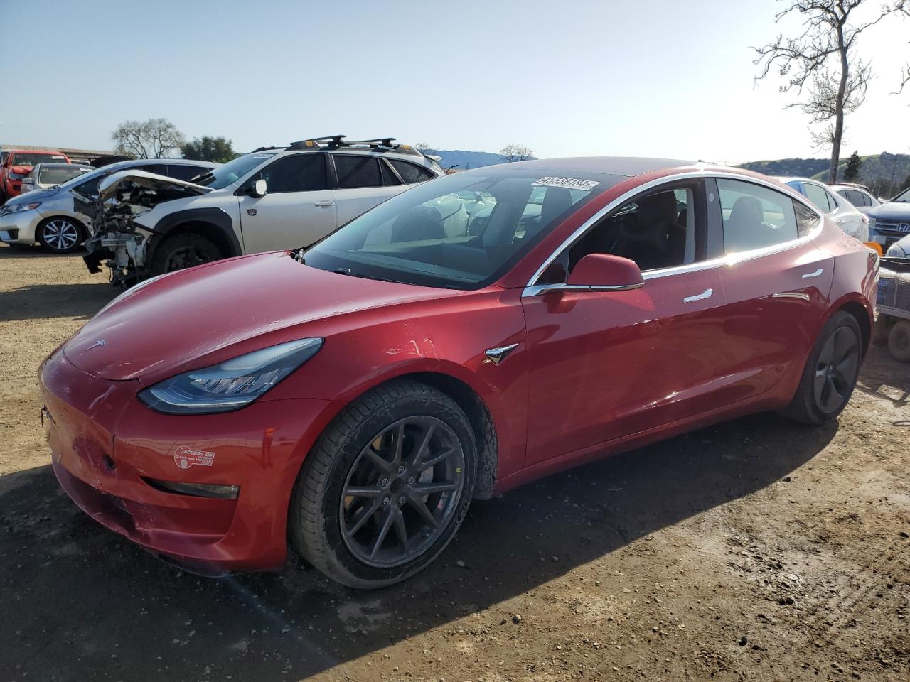 TESLA MODEL 3 2018 5yj3e1ea8jf058107