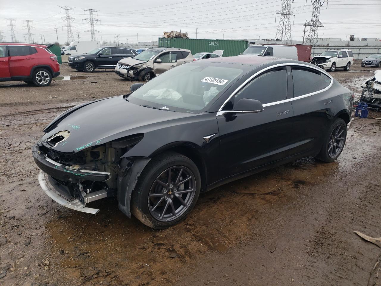 TESLA MODEL 3 2019 5yj3e1ea8kf190124