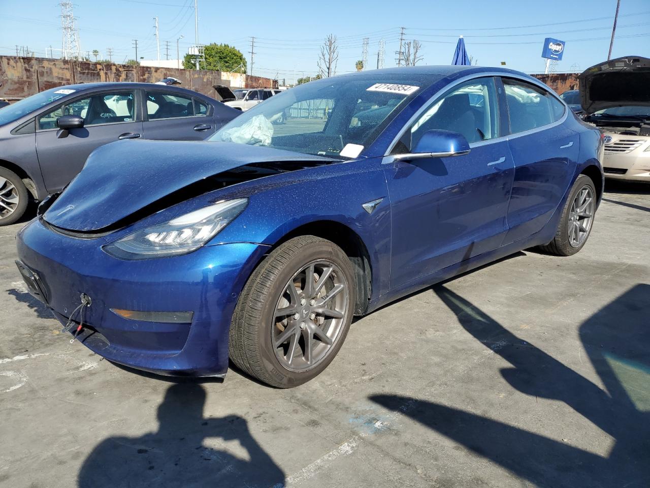 TESLA MODEL 3 2019 5yj3e1ea8kf449453