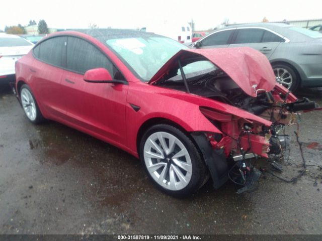 TESLA MODEL 3 2021 5yj3e1ea8mf021000