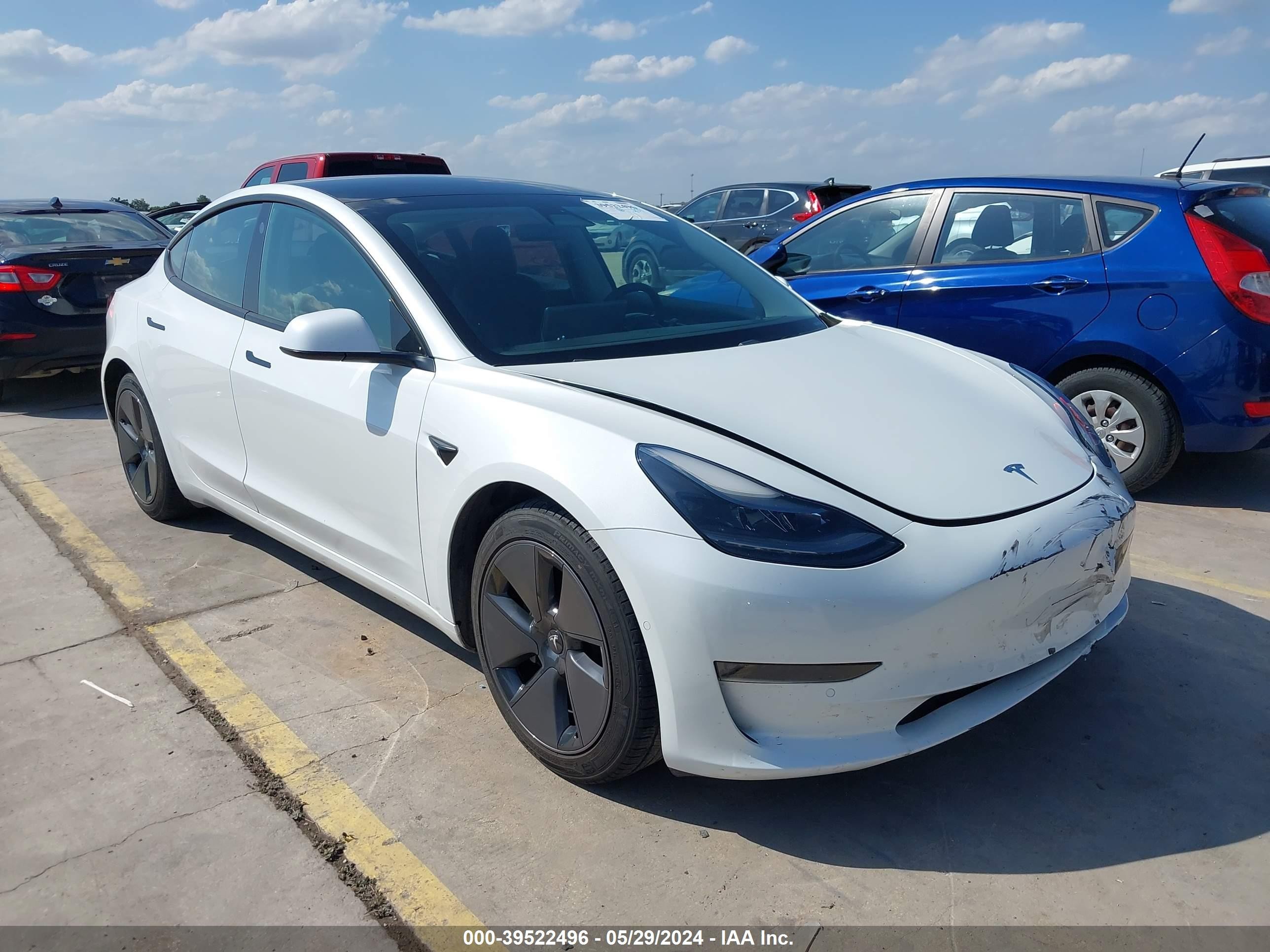 TESLA MODEL 3 2021 5yj3e1ea8mf077003