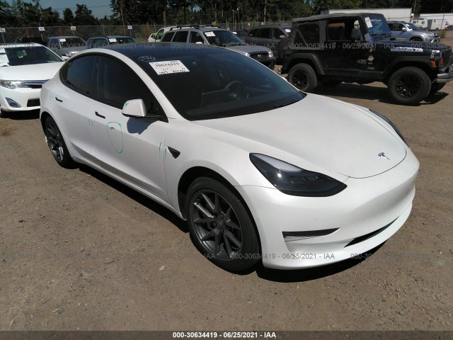 TESLA MODEL 3 2021 5yj3e1ea8mf867661