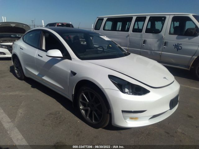 TESLA MODEL 3 2022 5yj3e1ea8nf154020