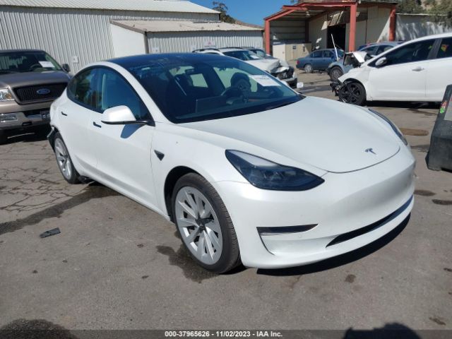 TESLA MODEL 3 2022 5yj3e1ea8nf200655