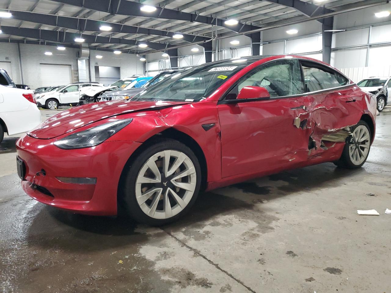 TESLA MODEL 3 2022 5yj3e1ea8nf286081