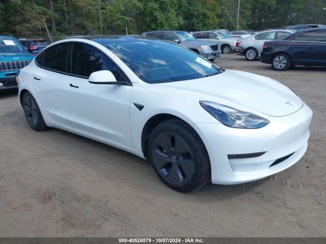 TESLA MODEL 3 2022 5yj3e1ea8nf307270