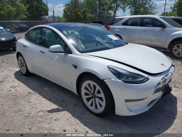 TESLA MODEL 3 2022 5yj3e1ea8nf314803