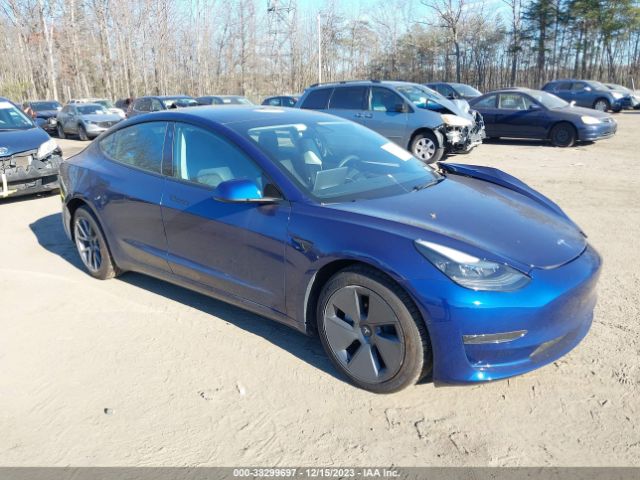 TESLA MODEL 3 2022 5yj3e1ea8nf320827