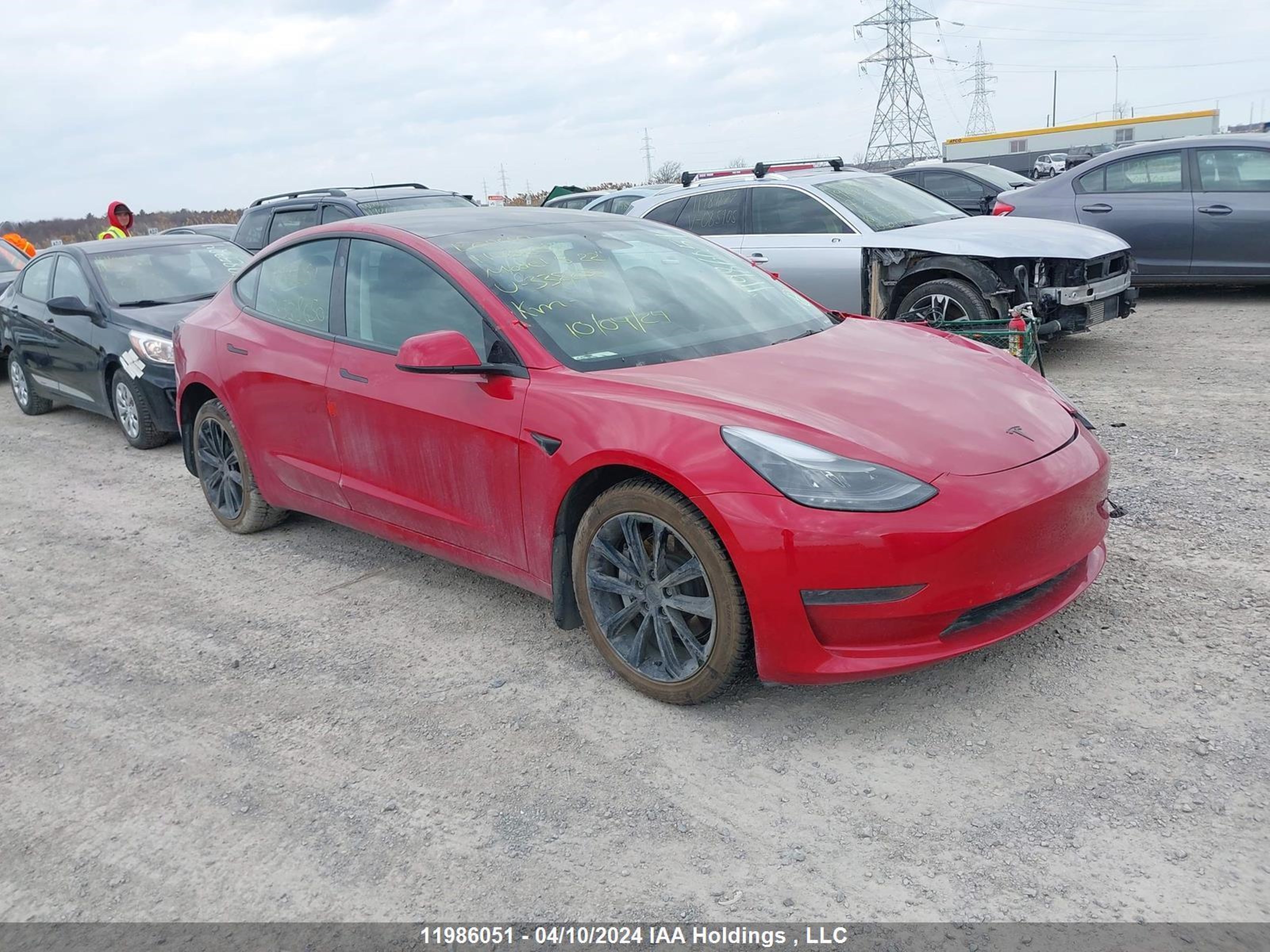 TESLA MODEL 3 2022 5yj3e1ea8nf338650