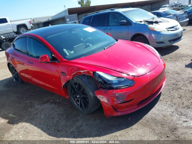 TESLA MODEL 3 2022 5yj3e1ea8nf353357