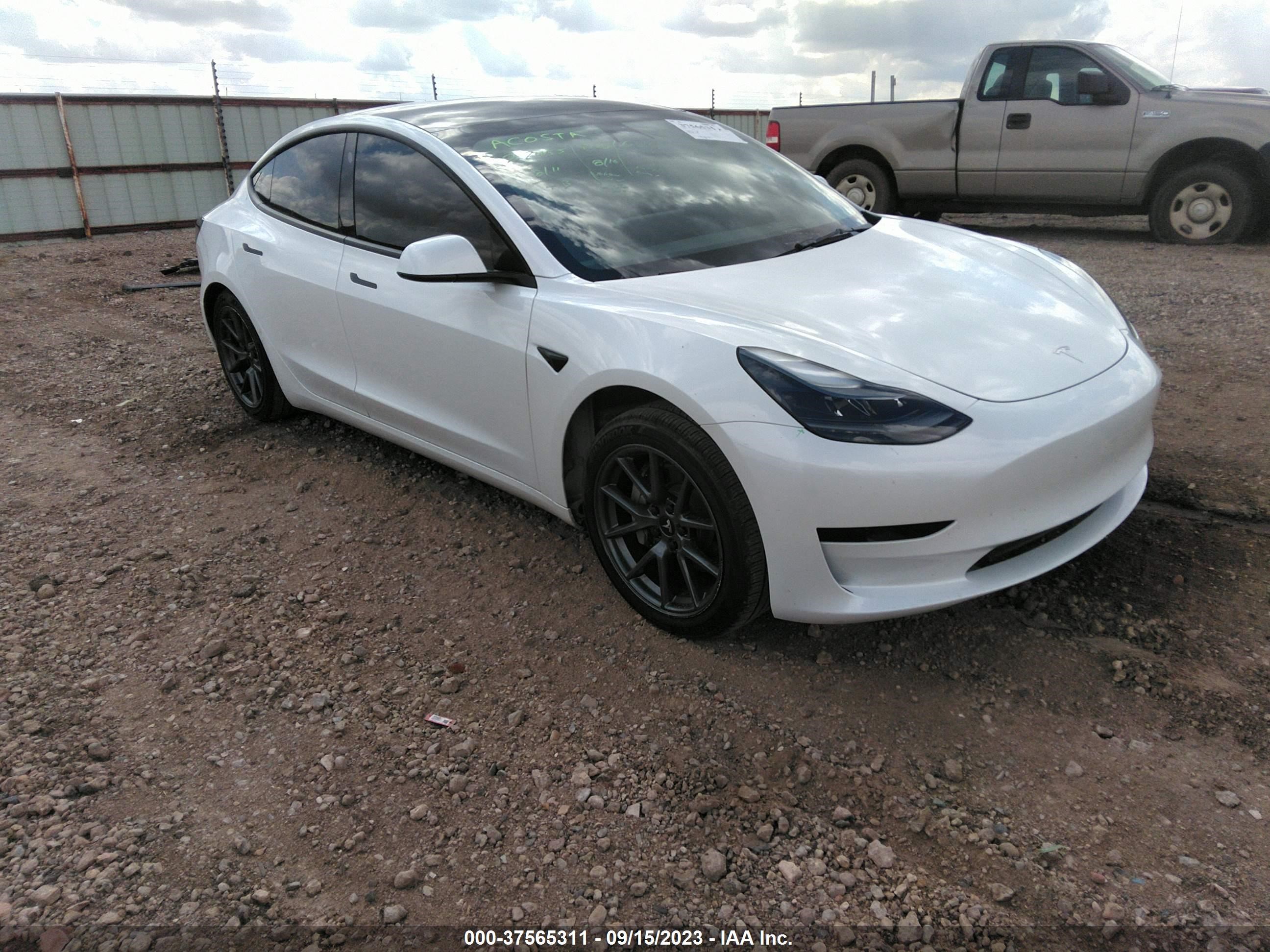 TESLA MODEL 3 2023 5yj3e1ea8pf406951