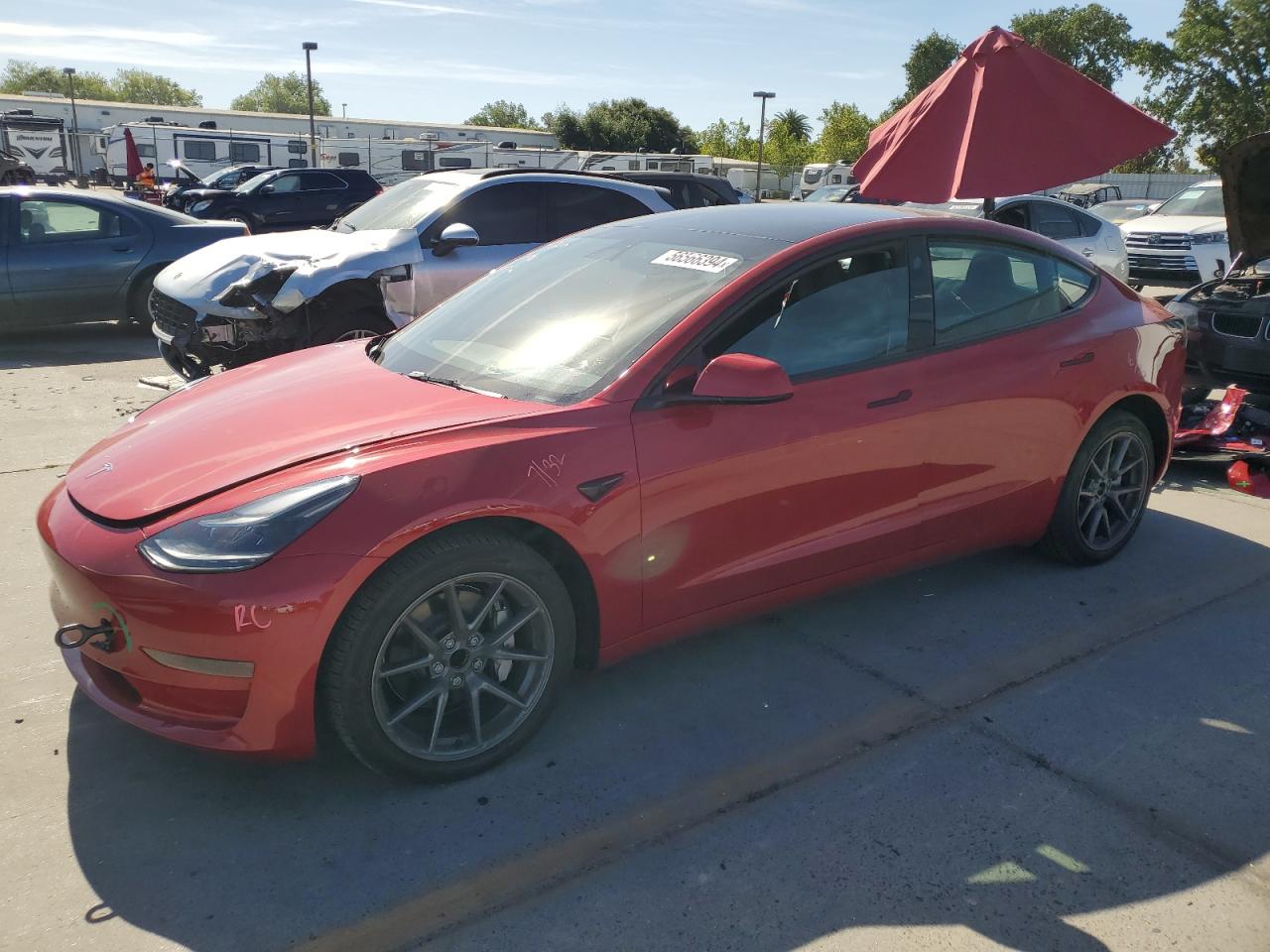 TESLA MODEL 3 2023 5yj3e1ea8pf460301