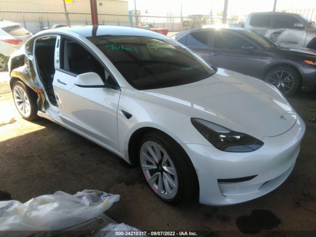 TESLA MODEL 3 2021 5yj3e1ea9mf018218