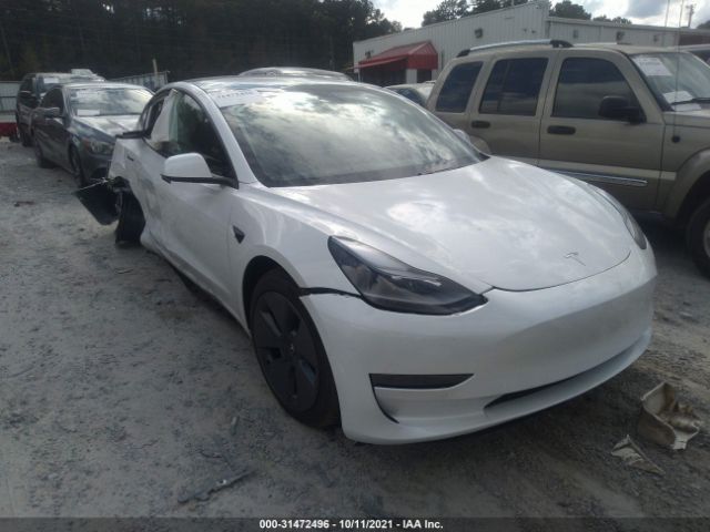 TESLA MODEL 3 2021 5yj3e1ea9mf041496