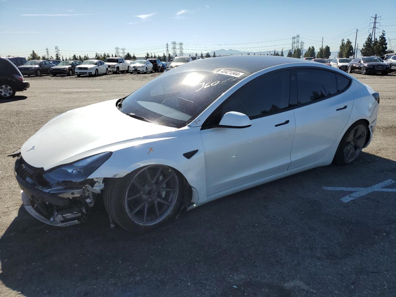 TESLA MODEL 3 2021 5yj3e1ea9mf088284