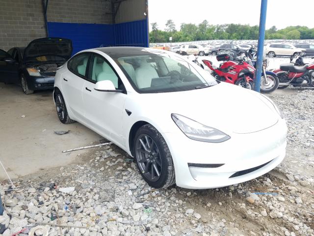 TESLA MODEL 3 2021 5yj3e1ea9mf853784