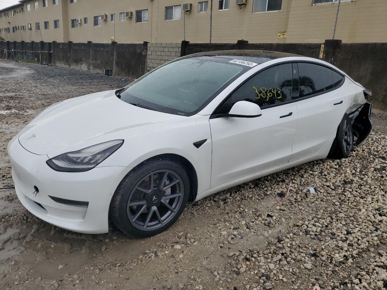 TESLA MODEL 3 2021 5yj3e1ea9mf859651