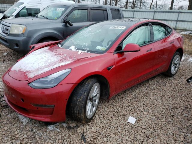 TESLA MODEL 3 2021 5yj3e1ea9mf921517