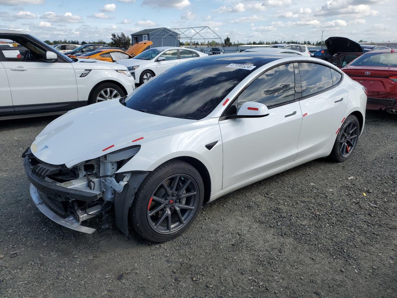 TESLA MODEL 3 2021 5yj3e1ea9mf987517