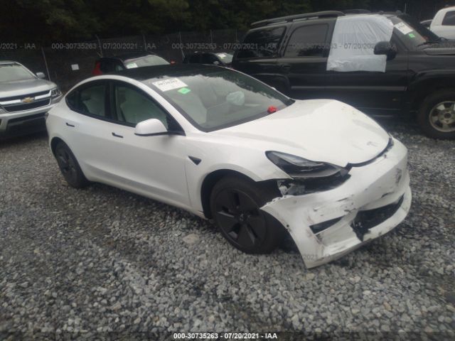 TESLA MODEL 3 2021 5yj3e1ea9mf987615