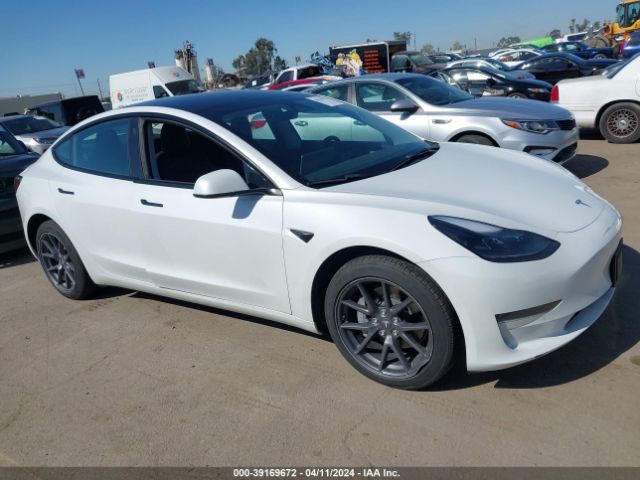 TESLA MODEL 3 2022 5yj3e1ea9nf172607