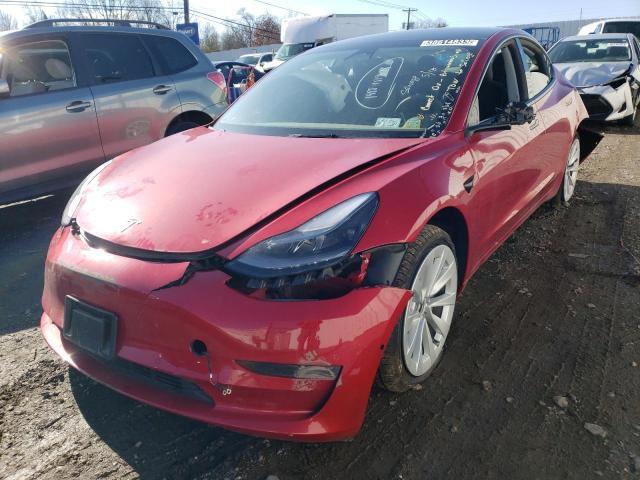 TESLA MODEL 3 2022 5yj3e1ea9nf186328