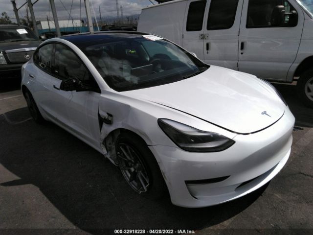 TESLA MODEL 3 2022 5yj3e1ea9nf192999