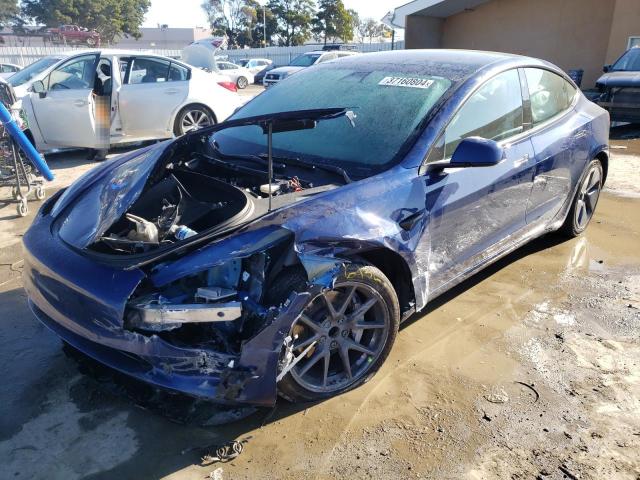 TESLA MODEL 3 2022 5yj3e1ea9nf296019