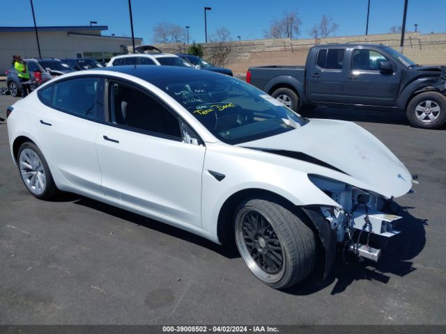 TESLA MODEL 3 2022 5yj3e1ea9nf360642