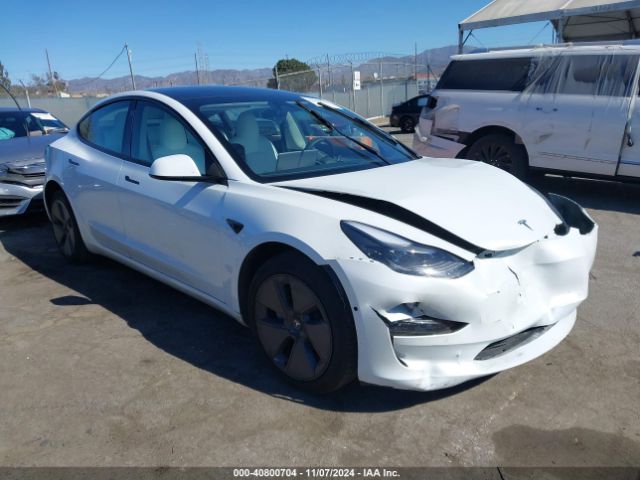 TESLA MODEL 3 2022 5yj3e1ea9nf362357