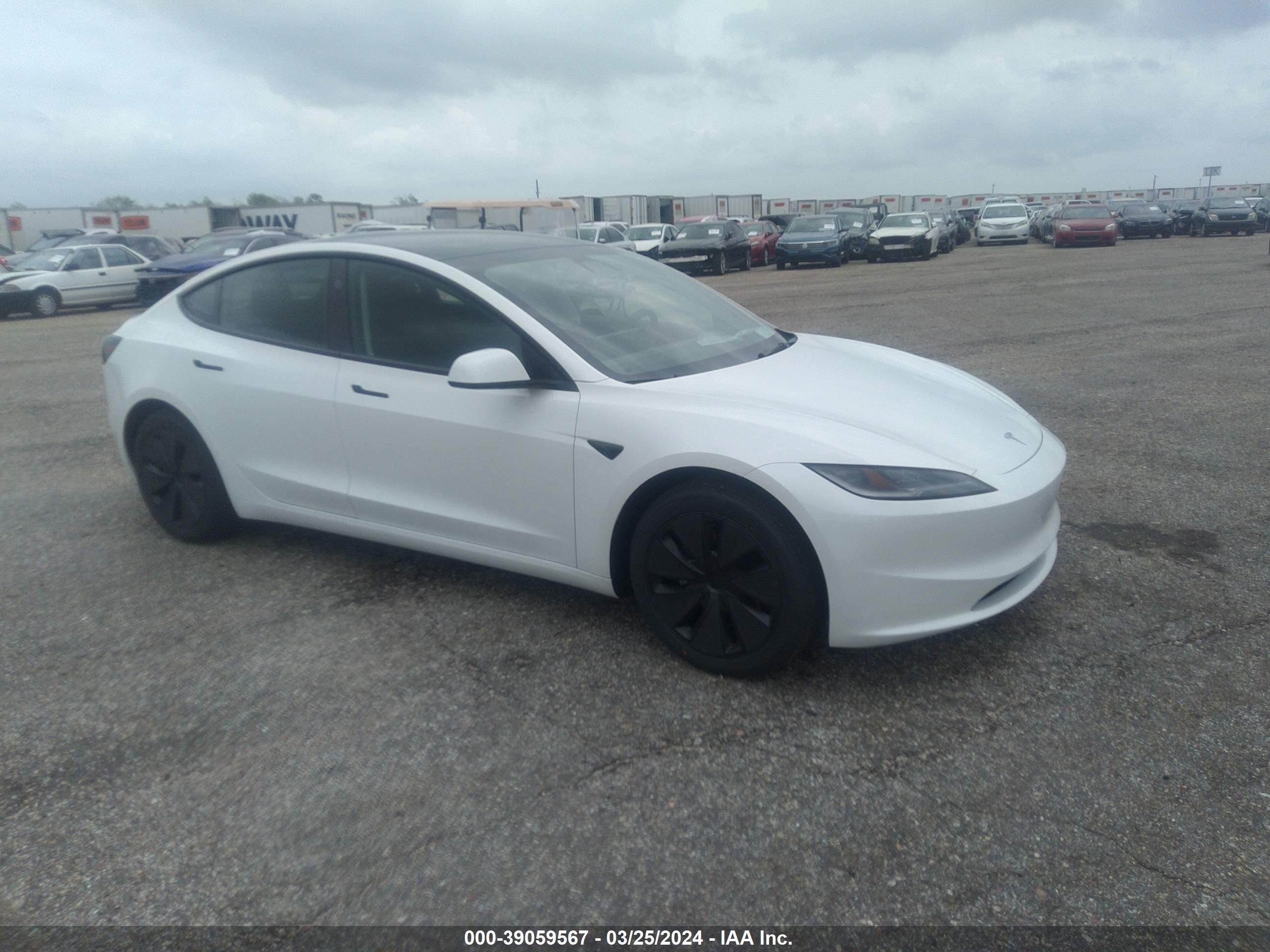 TESLA MODEL 3 2024 5yj3e1ea9rf722605