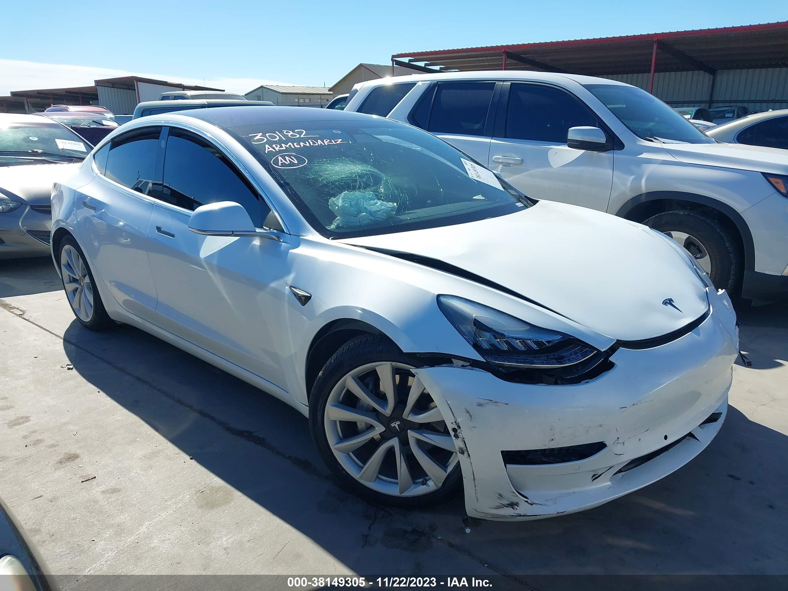 TESLA MODEL 3 2018 5yj3e1eaxjf164767