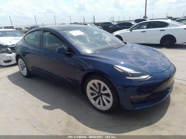 TESLA MODEL 3 2021 5yj3e1eaxmf998364