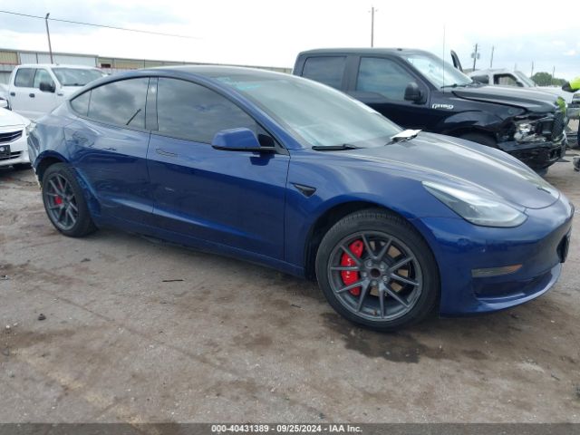 TESLA MODEL 3 2022 5yj3e1eaxnf188718