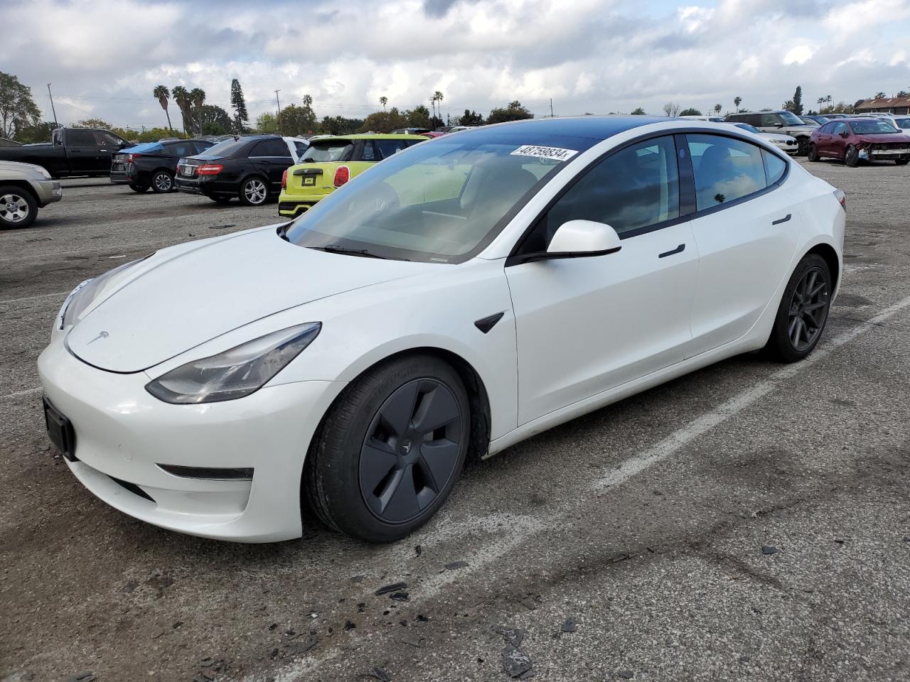 TESLA MODEL 3 2022 5yj3e1eaxnf242180