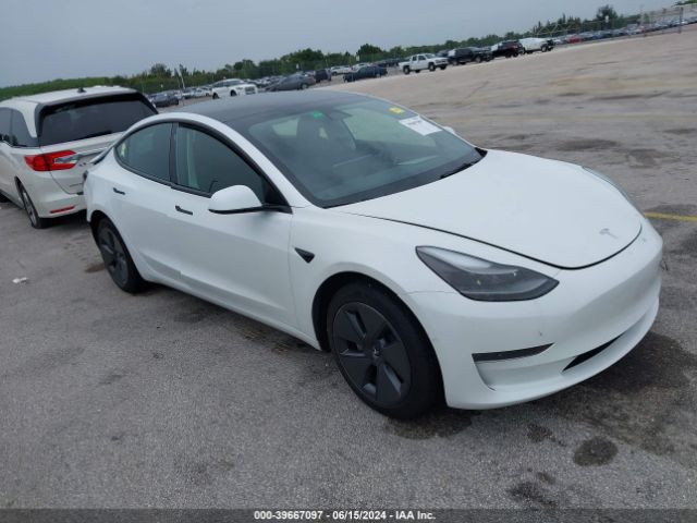 TESLA MODEL 3 2022 5yj3e1eaxnf305827