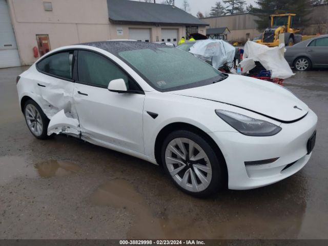 TESLA MODEL 3 2022 5yj3e1eaxnf330453