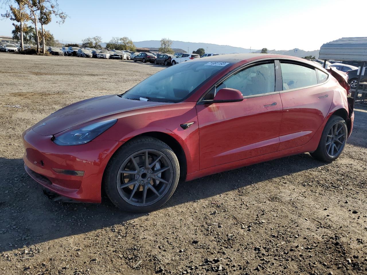 TESLA MODEL 3 2022 5yj3e1eaxnf338228