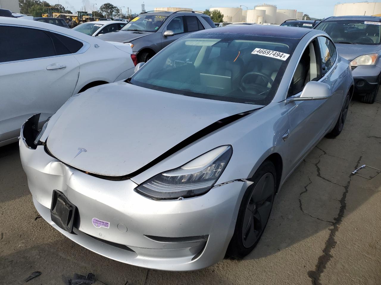 TESLA MODEL 3 2018 5yj3e1eb0jf093345