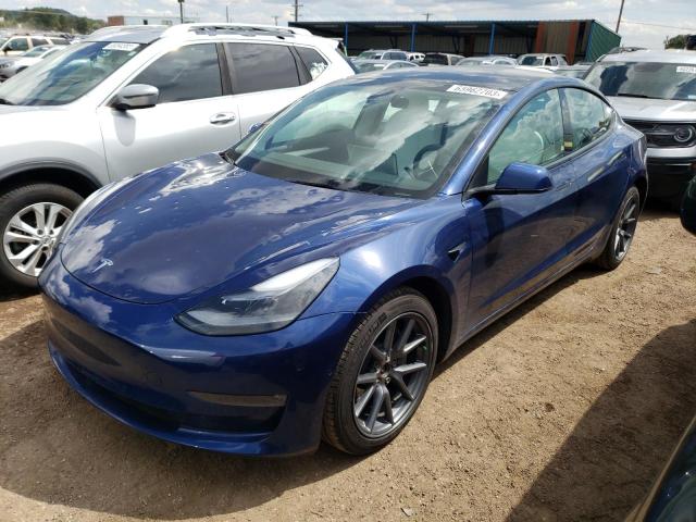 TESLA MODEL 3 2021 5yj3e1eb0mf089851