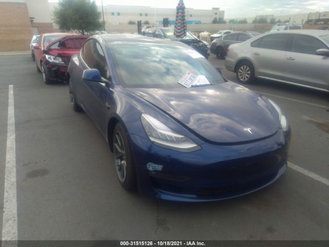 TESLA MODEL 3 2021 5yj3e1eb0mf853259