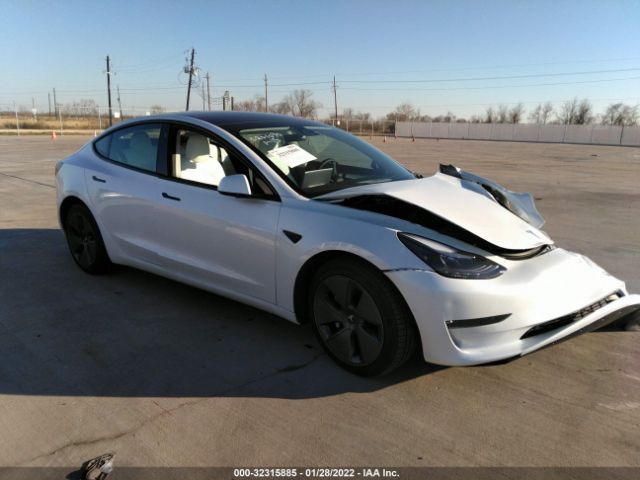 TESLA MODEL 3 2022 5yj3e1eb0nf127984