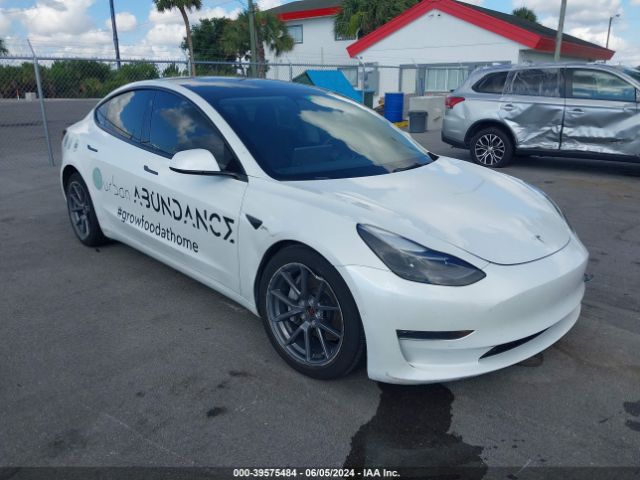 TESLA MODEL 3 2022 5yj3e1eb0nf152626