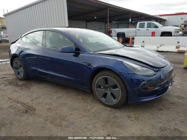 TESLA MODEL 3 2022 5yj3e1eb0nf165151