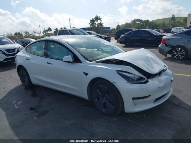 TESLA MODEL 3 2022 5yj3e1eb0nf166736