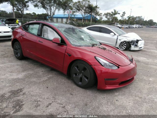 TESLA MODEL 3 2022 5yj3e1eb0nf173850