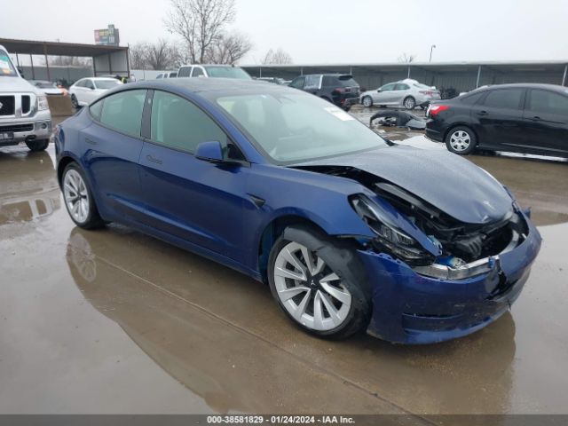 TESLA MODEL 3 2022 5yj3e1eb0nf204031