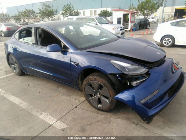 TESLA MODEL 3 2022 5yj3e1eb0nf231374