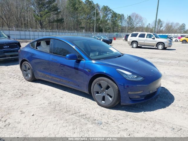 TESLA MODEL 3 2022 5yj3e1eb0nf245369