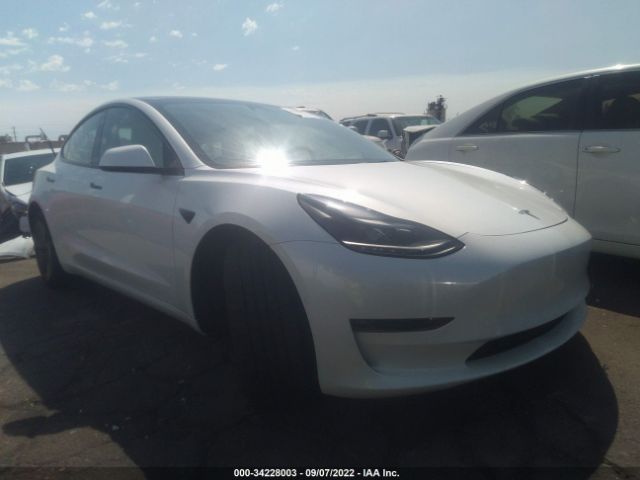 TESLA MODEL 3 2022 5yj3e1eb0nf268117